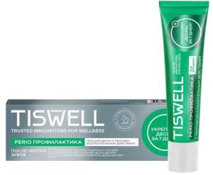 Гель Tiswell против локальных воспалений десен PERIO Профилактика 40мл